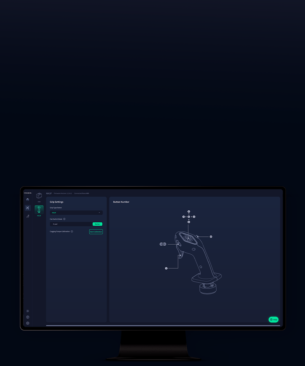 Moza Airbus MA3F moza software cockpit